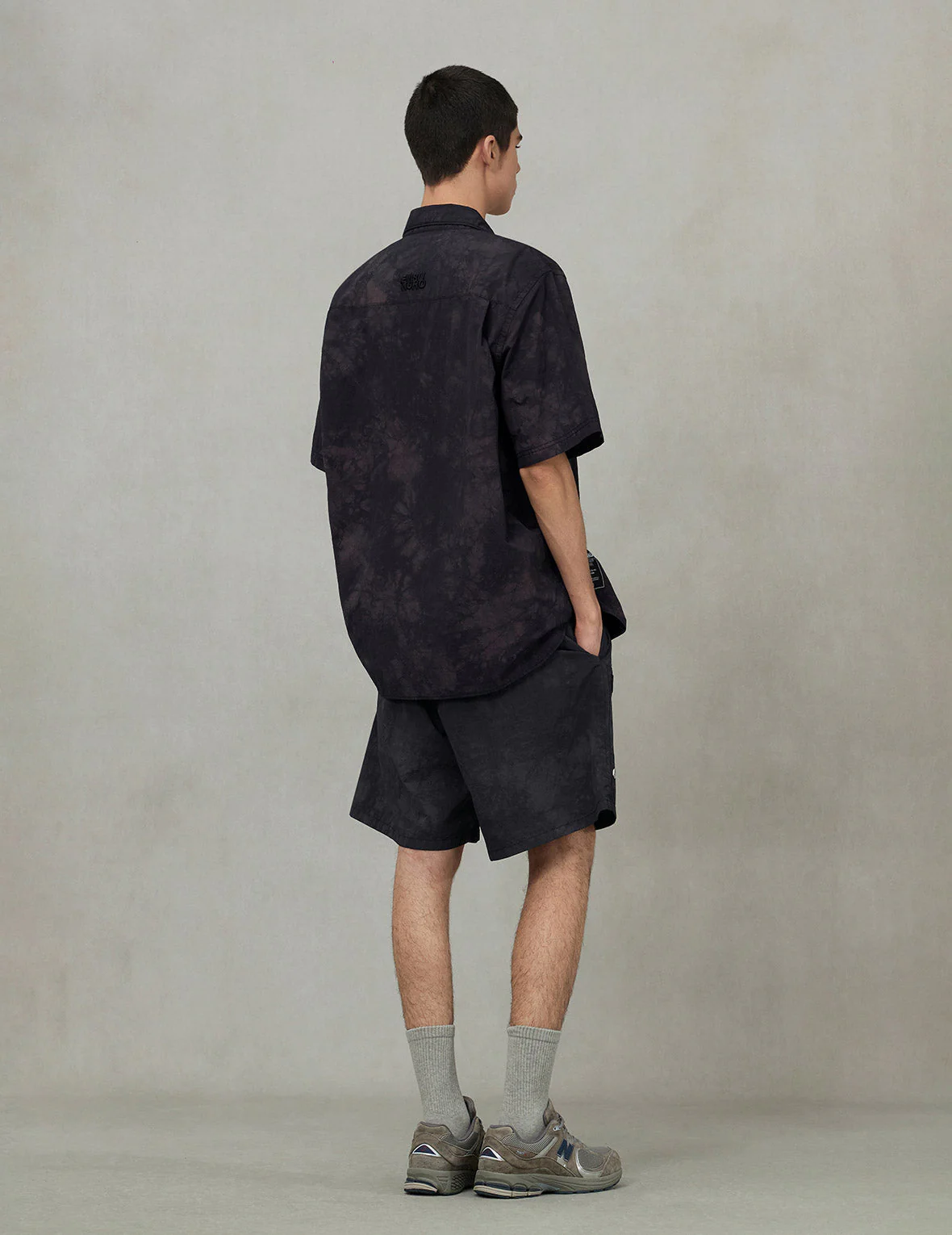 Tie-Dye Relax Fit Short-Sleeves Shirt - Image 4