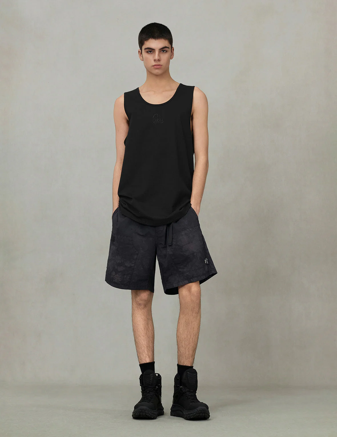 Tie-Dye Relax Fit Shorts - Image 3