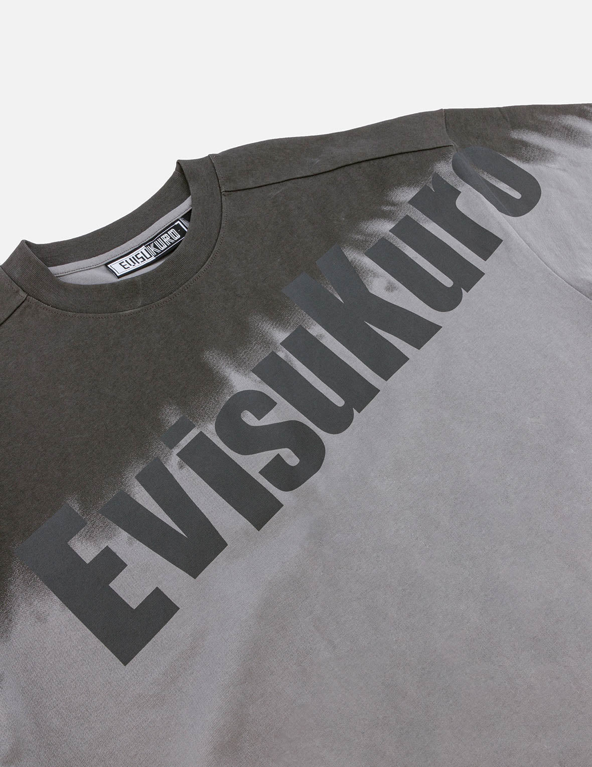 Tie-dye Logo and Slogan Print Oversized T-shirt - Image 12