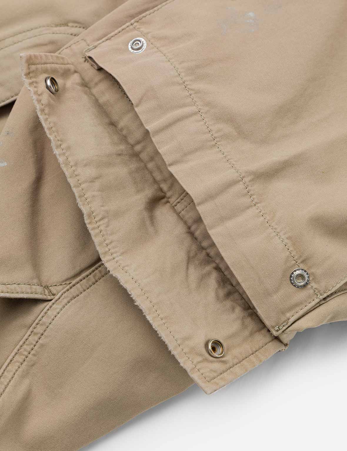 Totem Seagull Embroidery Straight Fit Cargo Pants - Image 11