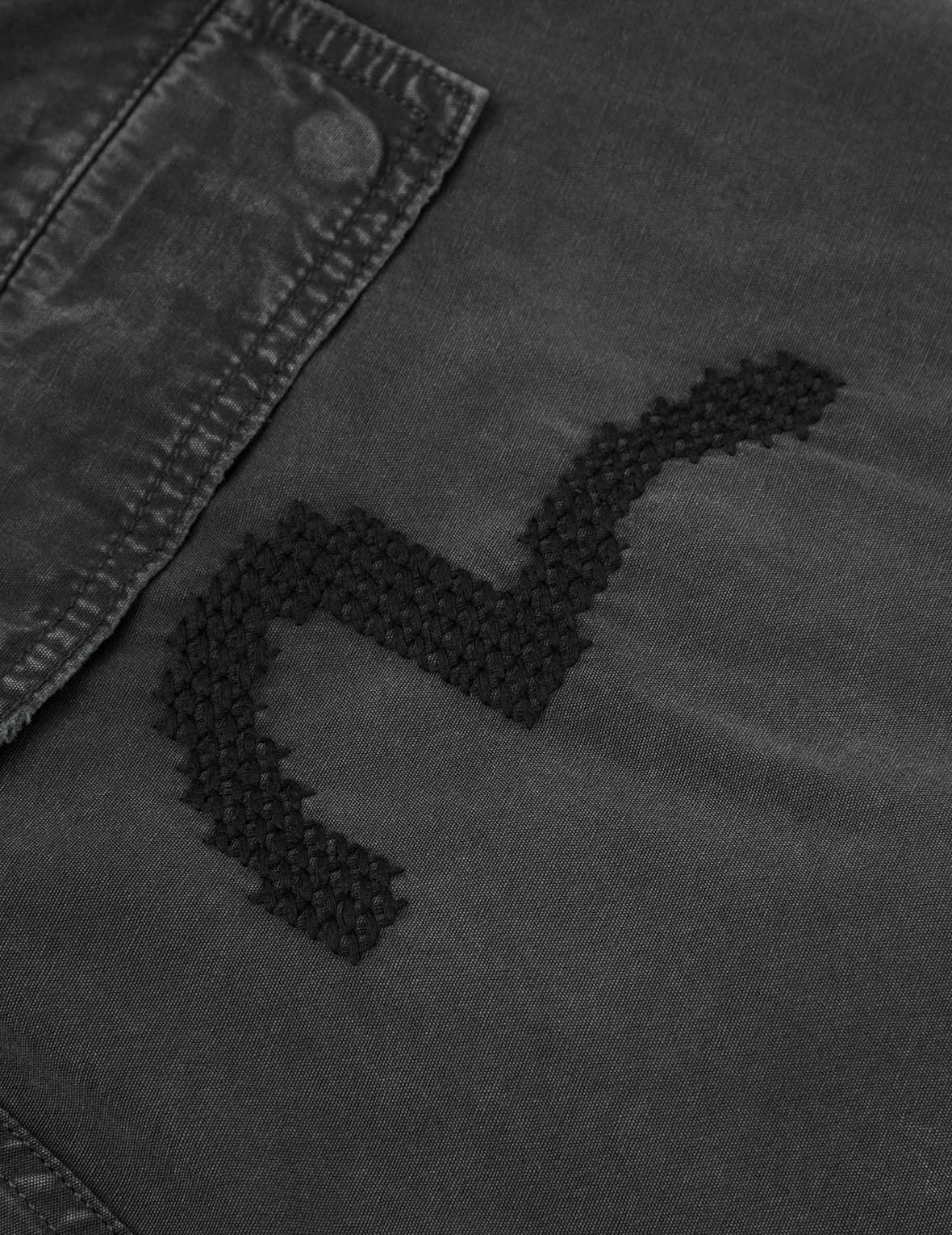 Totem Seagull Embroidery Straight Fit Cargo Pants - Image 12
