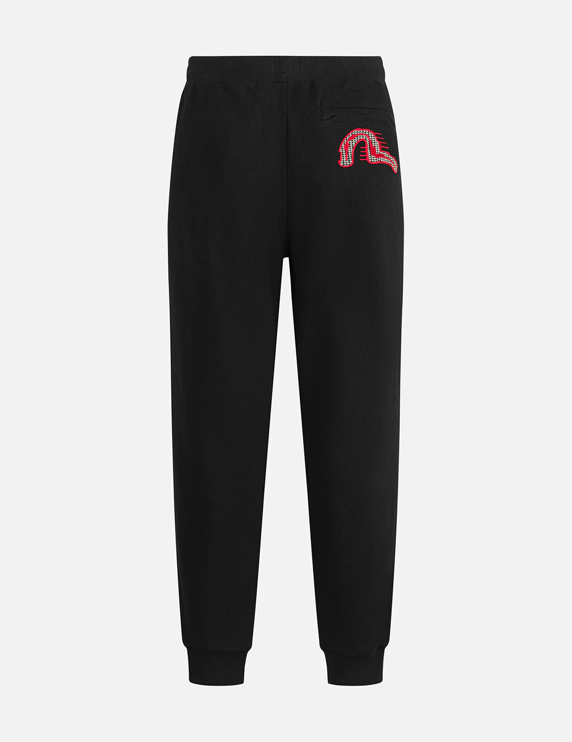 Totem Seagull Embroidery Straight Fit Sweatpants - Image 2