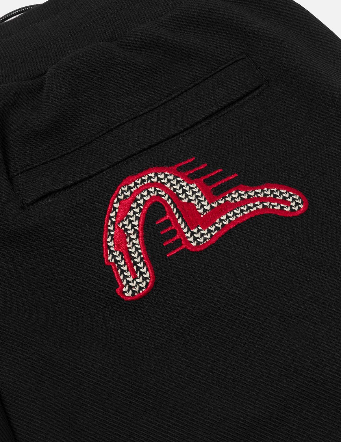 Totem Seagull Embroidery Straight Fit Sweatpants - Image 5