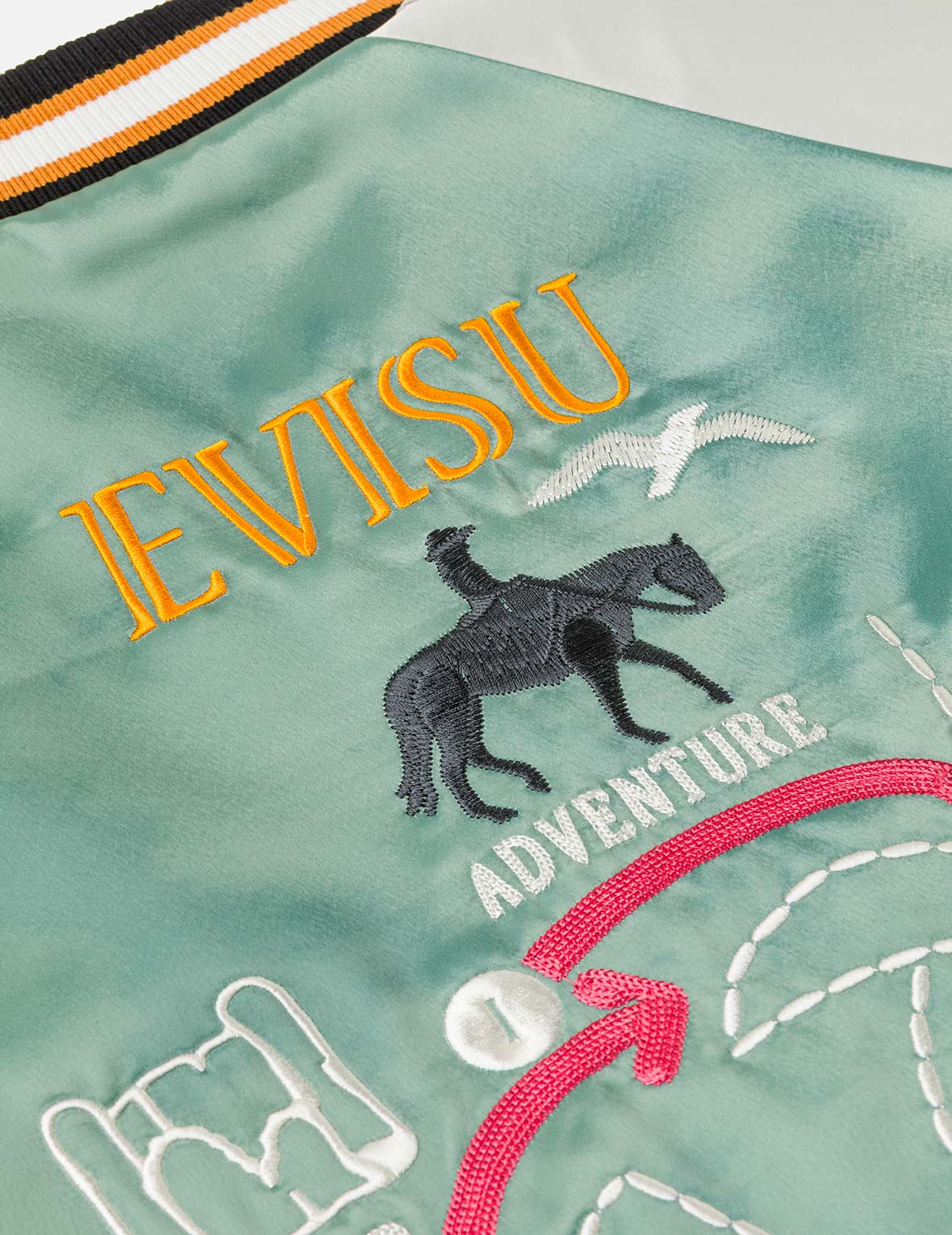Treasure Hunt Faded Souvenir Jacket - Image 7