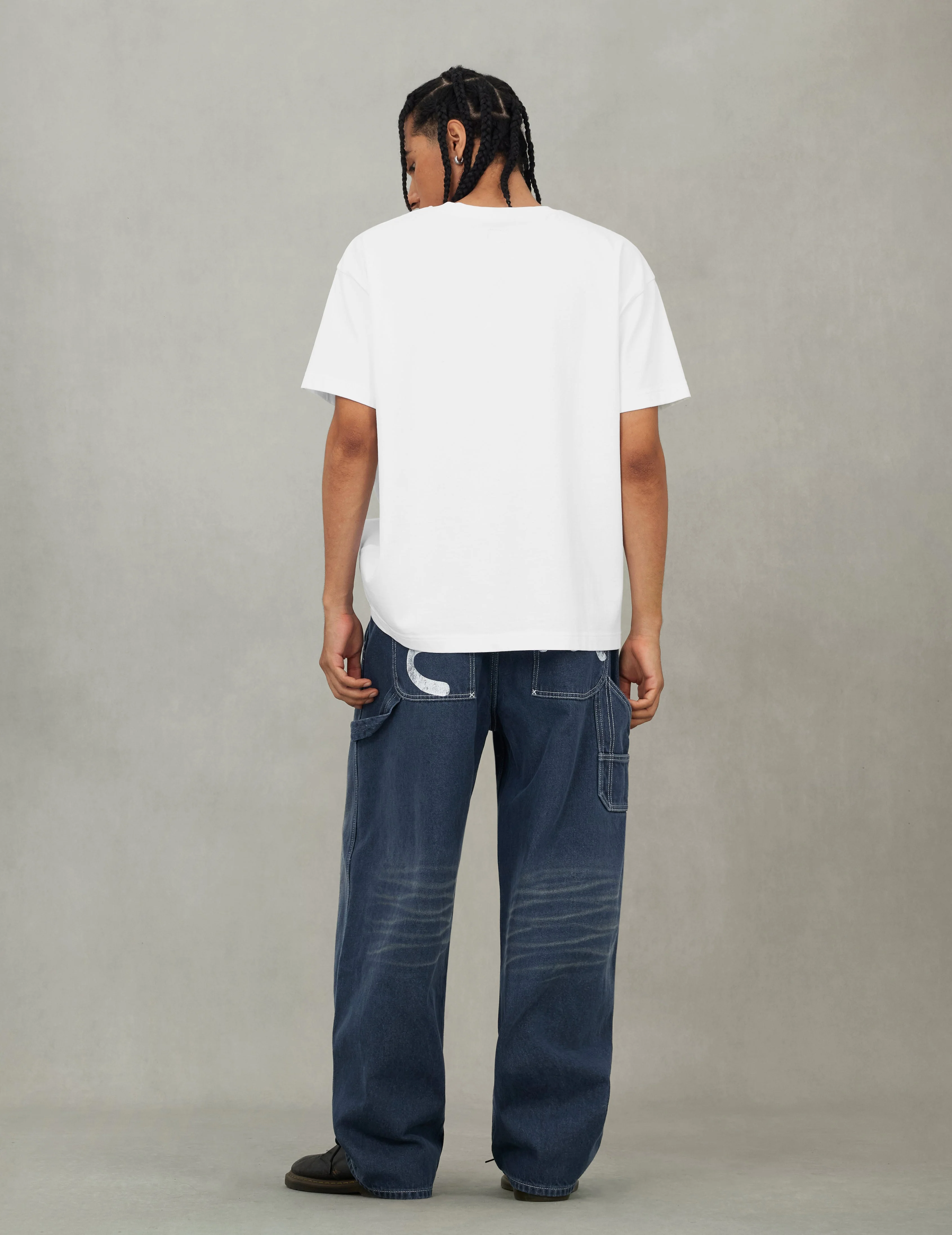 UFO Abduction Print Relax Fit T-shirt - Image 12