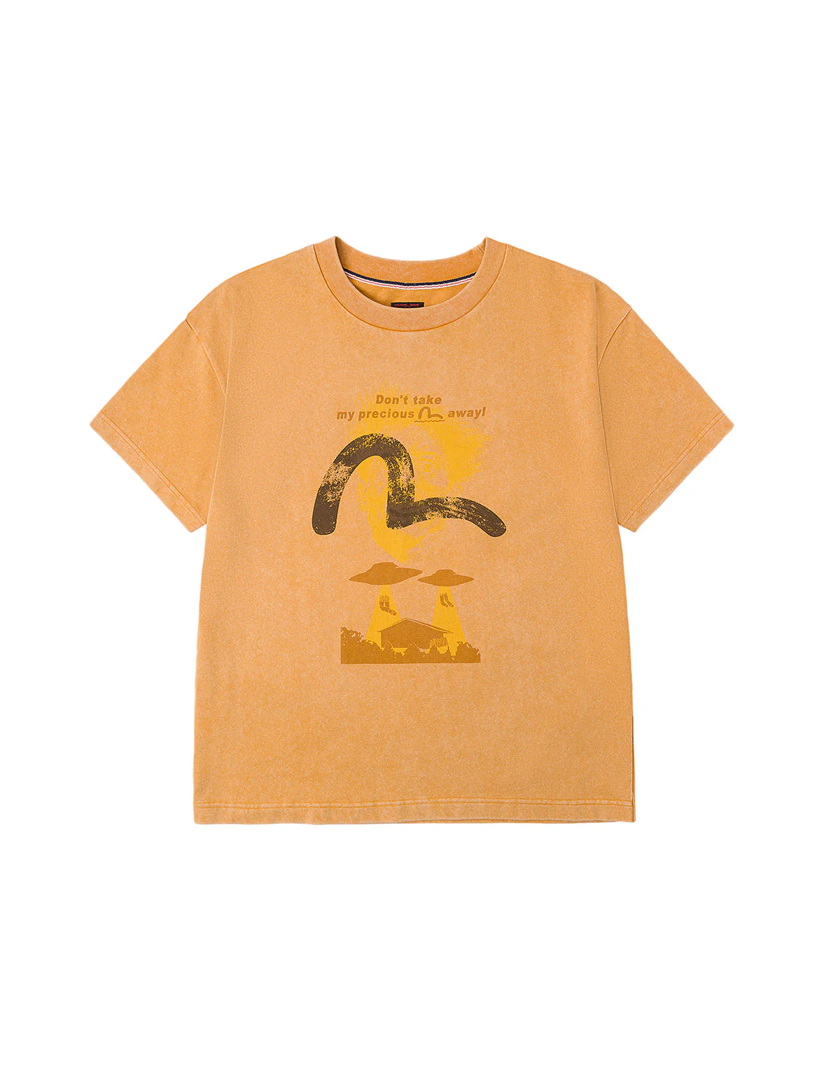 UFO Abduction Print Relax Fit T-shirt - Image 19