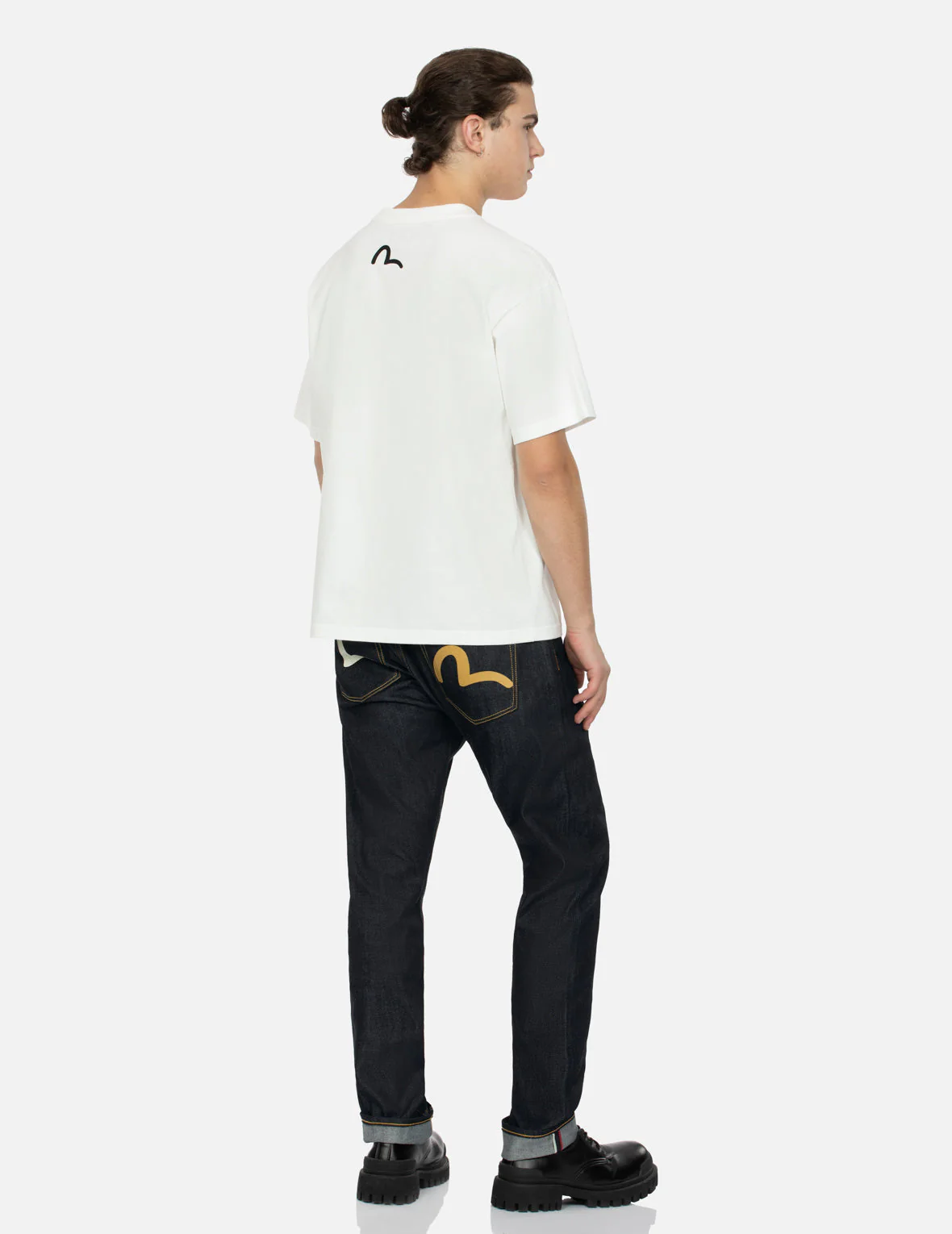 Vintage Image Print Relax Fit T-shirt - Image 4