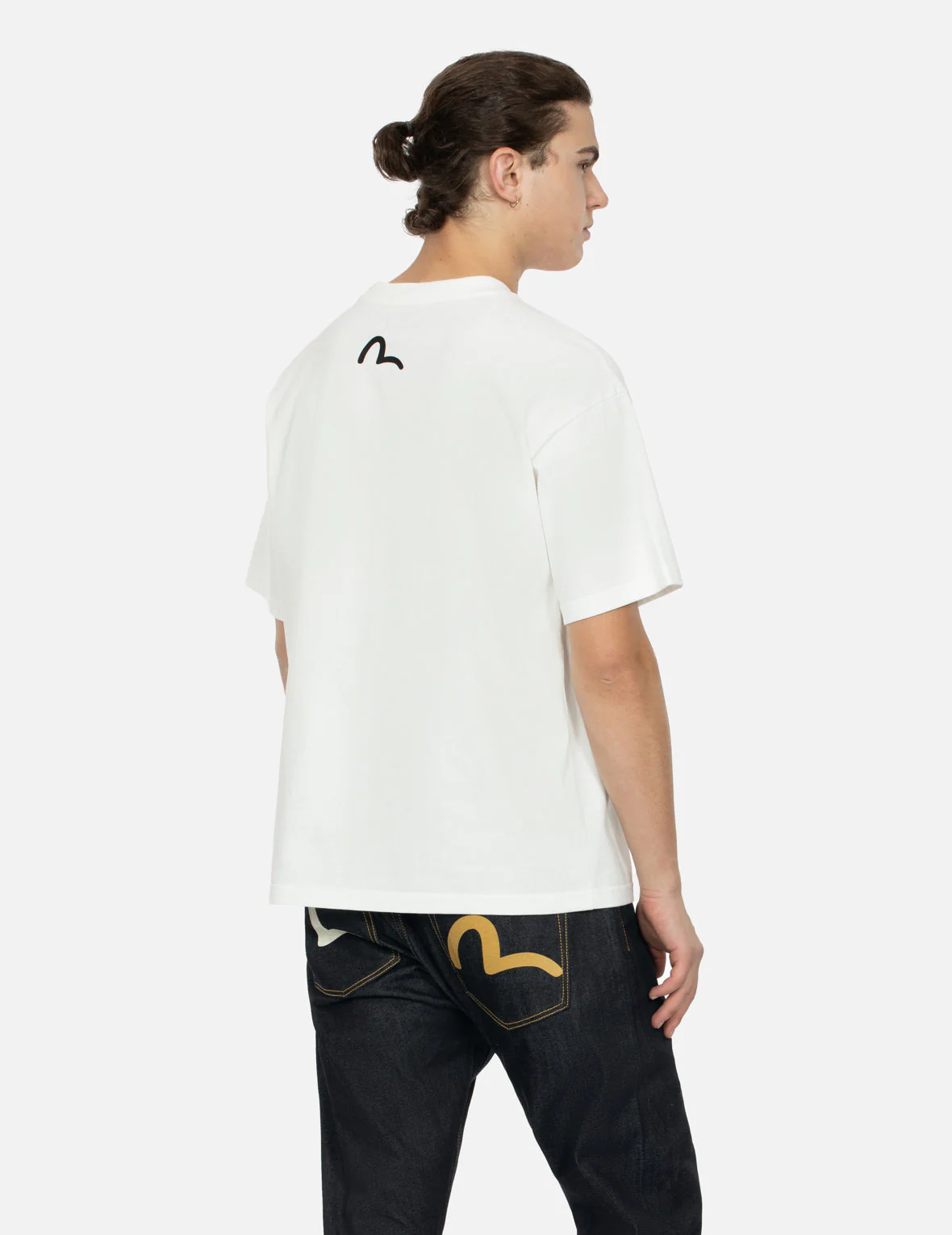 Vintage Image Print Relax Fit T-shirt - Image 8
