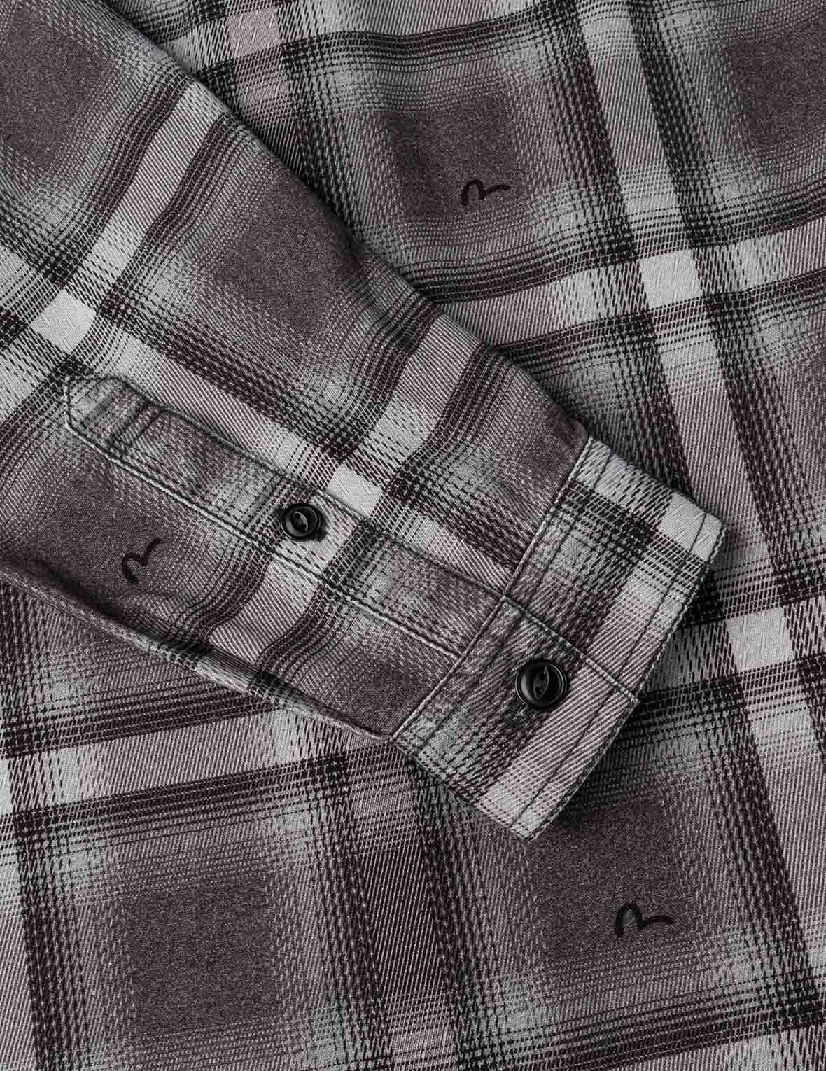 Vintage Checked Flannel Shirt - Image 10