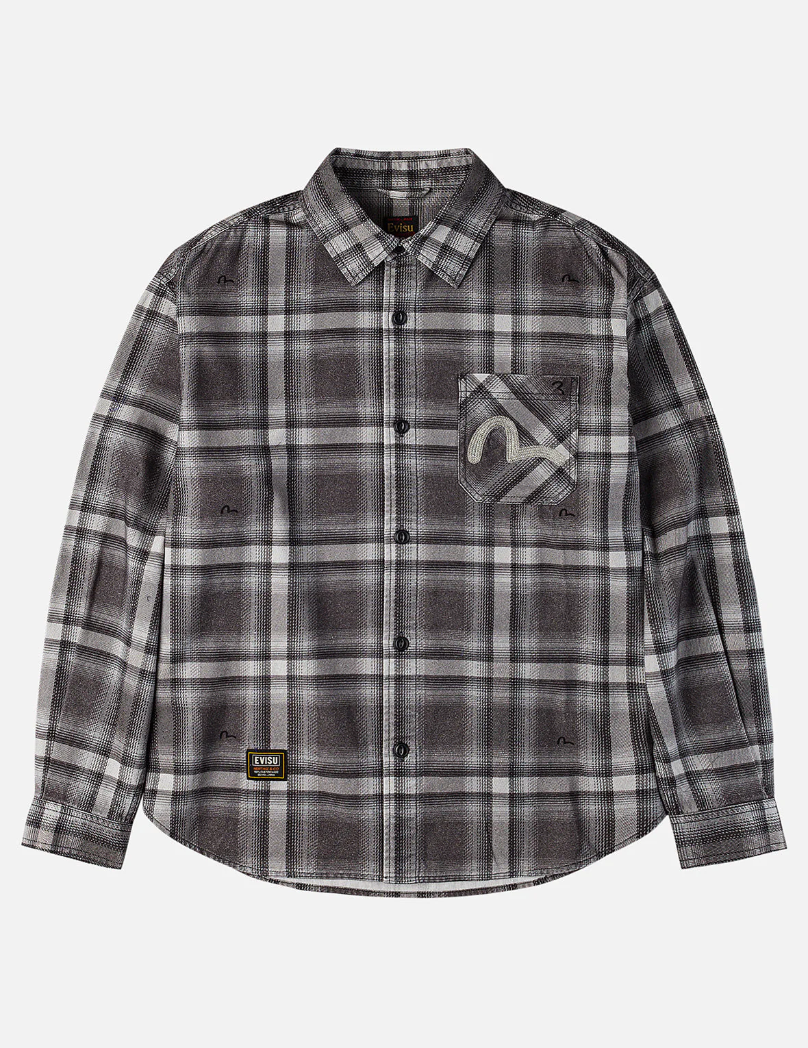 Vintage Checked Flannel Shirt - Image 3
