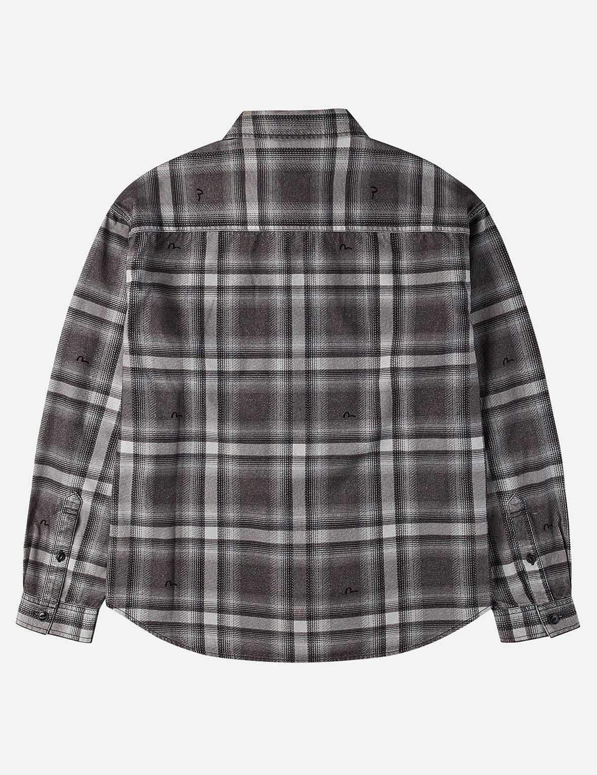 Vintage Checked Flannel Shirt - Image 4
