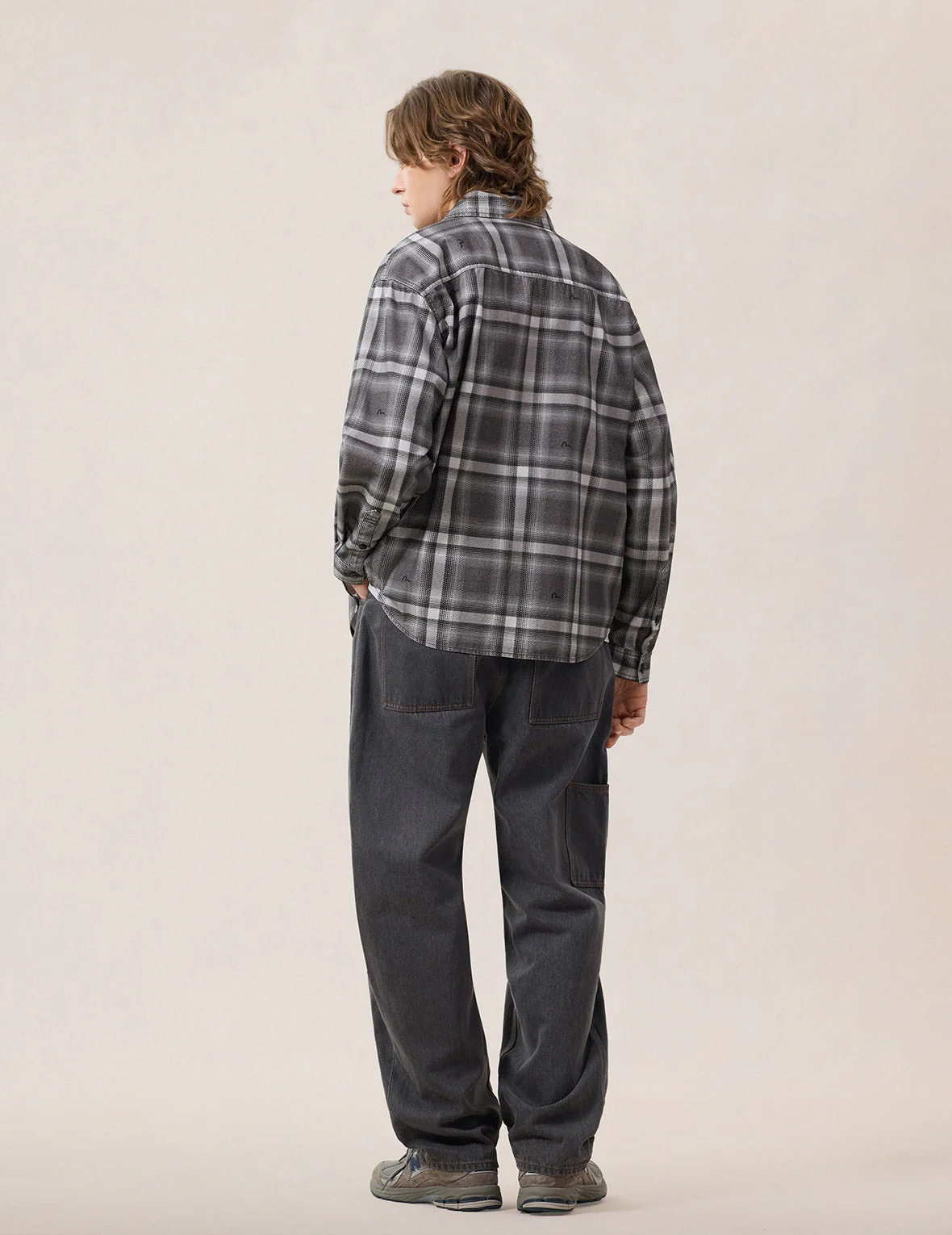 Vintage Checked Flannel Shirt - Image 6