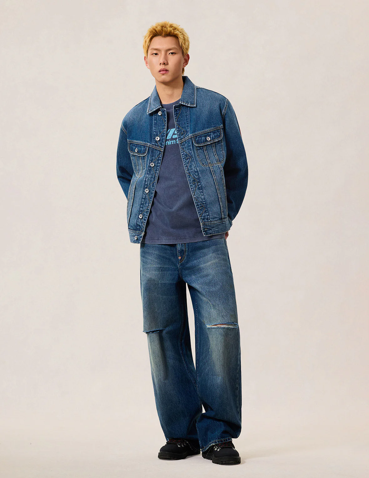 Evisu Riders Denim Jacket - Image 7