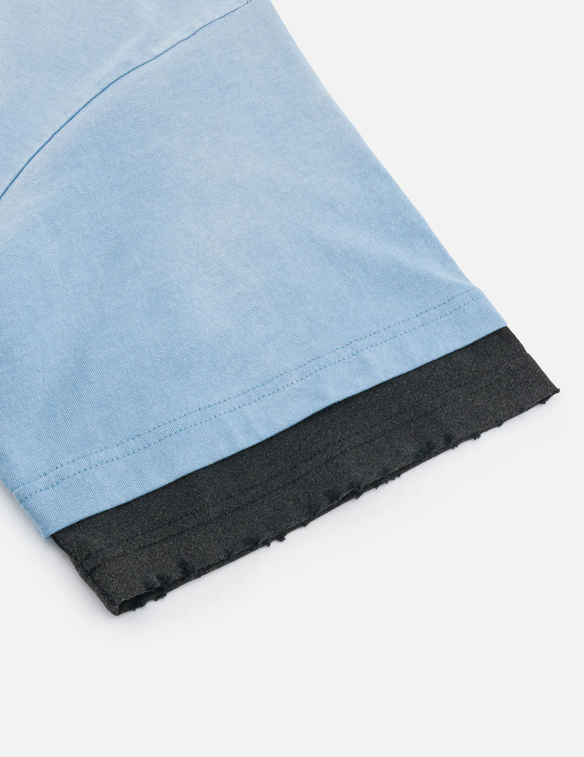 Washed 2-in-1 Oversized T-shirt - Image 9