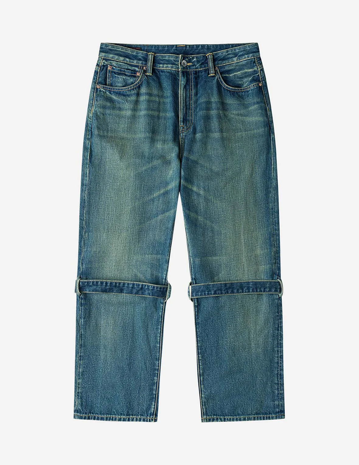 Washed Bondage Jeans - Image 4