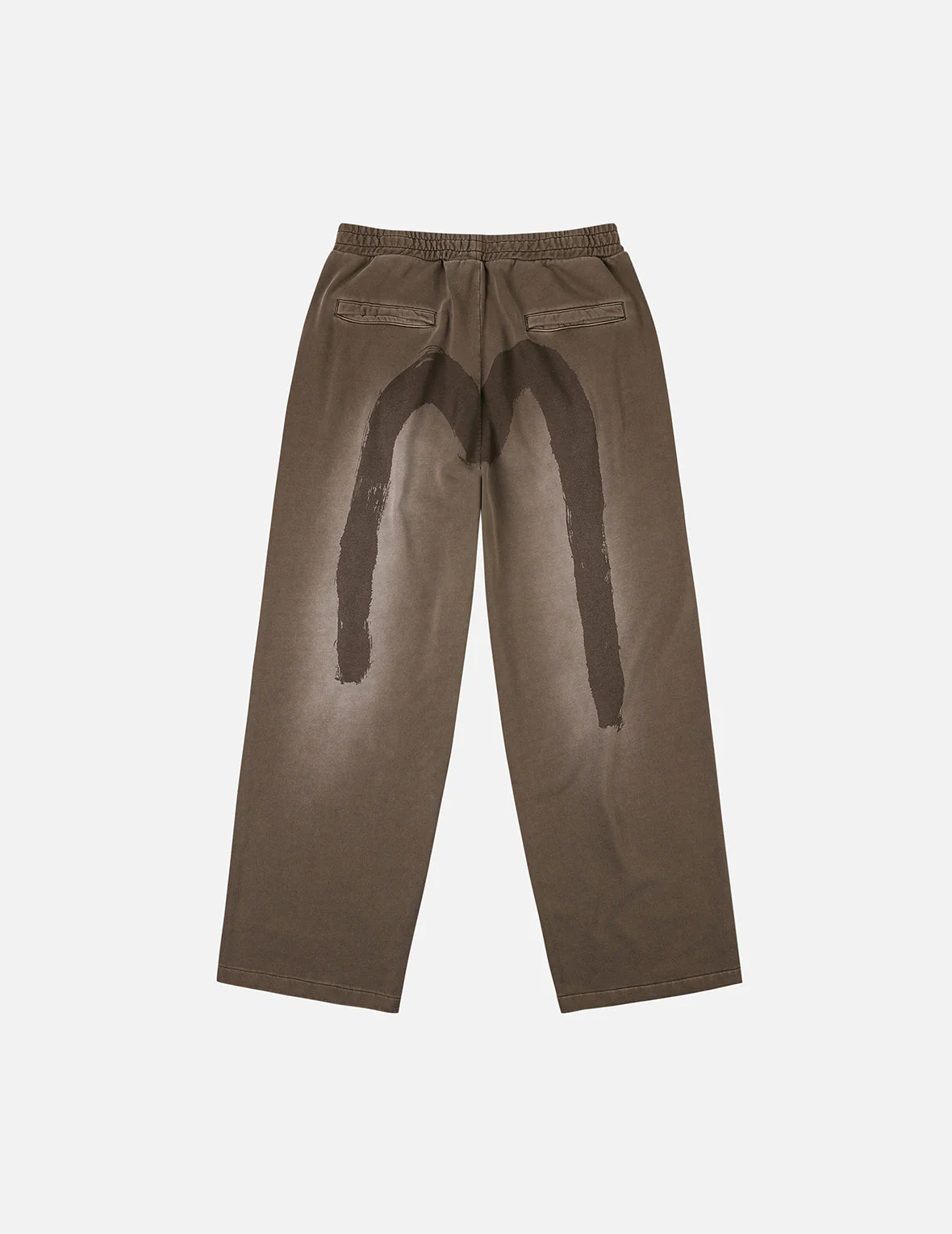 Washed Daicock Print Fashion Fit Sweatpants - Image 6