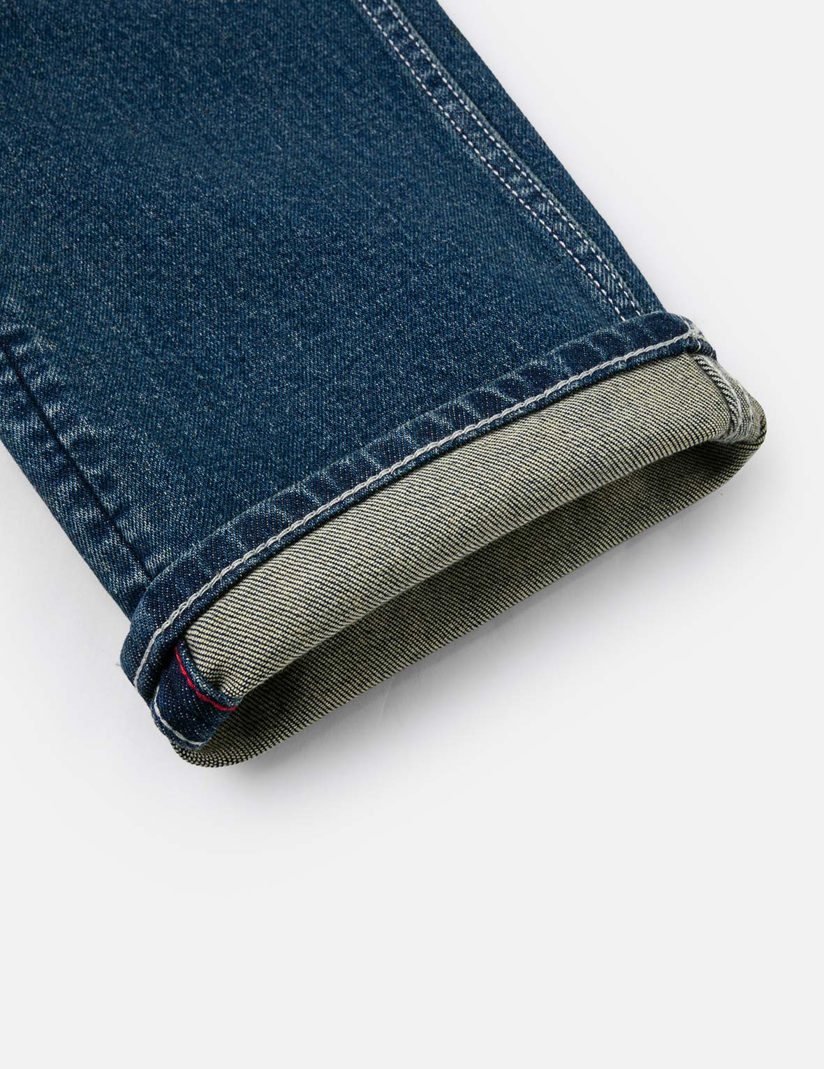 Washed Handbrush Houndstooth Daicock Print Slim Fit Jeans #2010 - Image 13