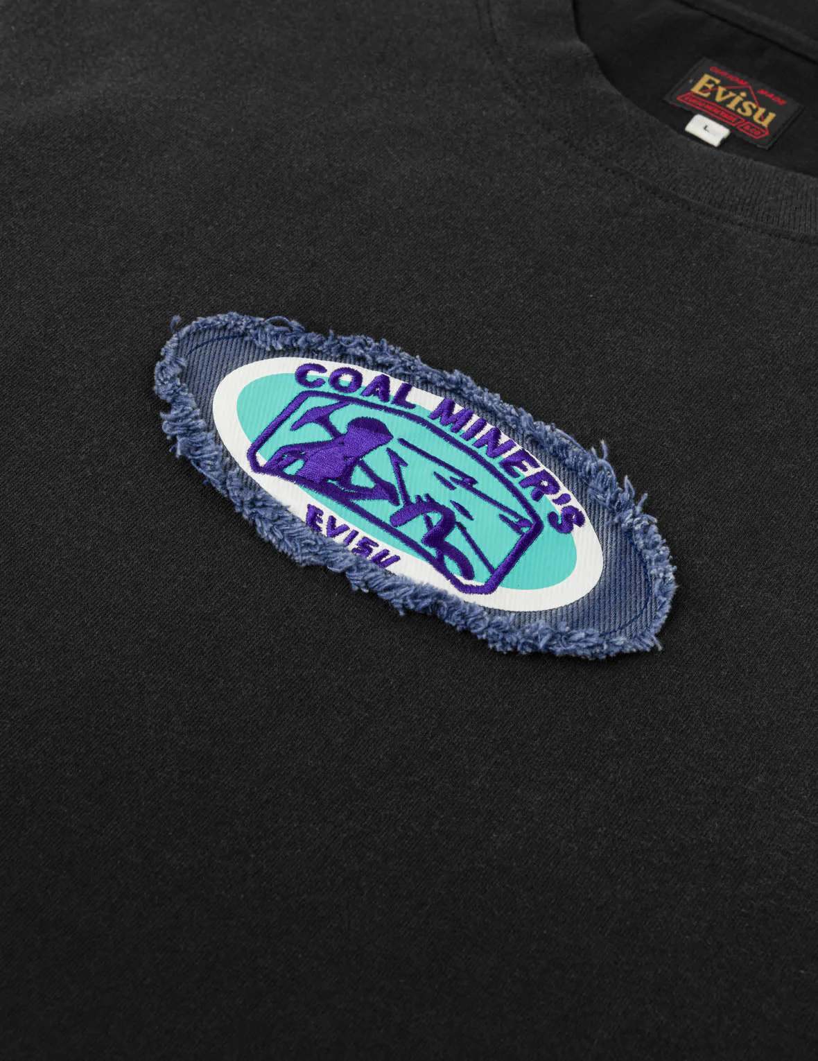 Washed Multi-process Miner Badge T-shirt - Image 13