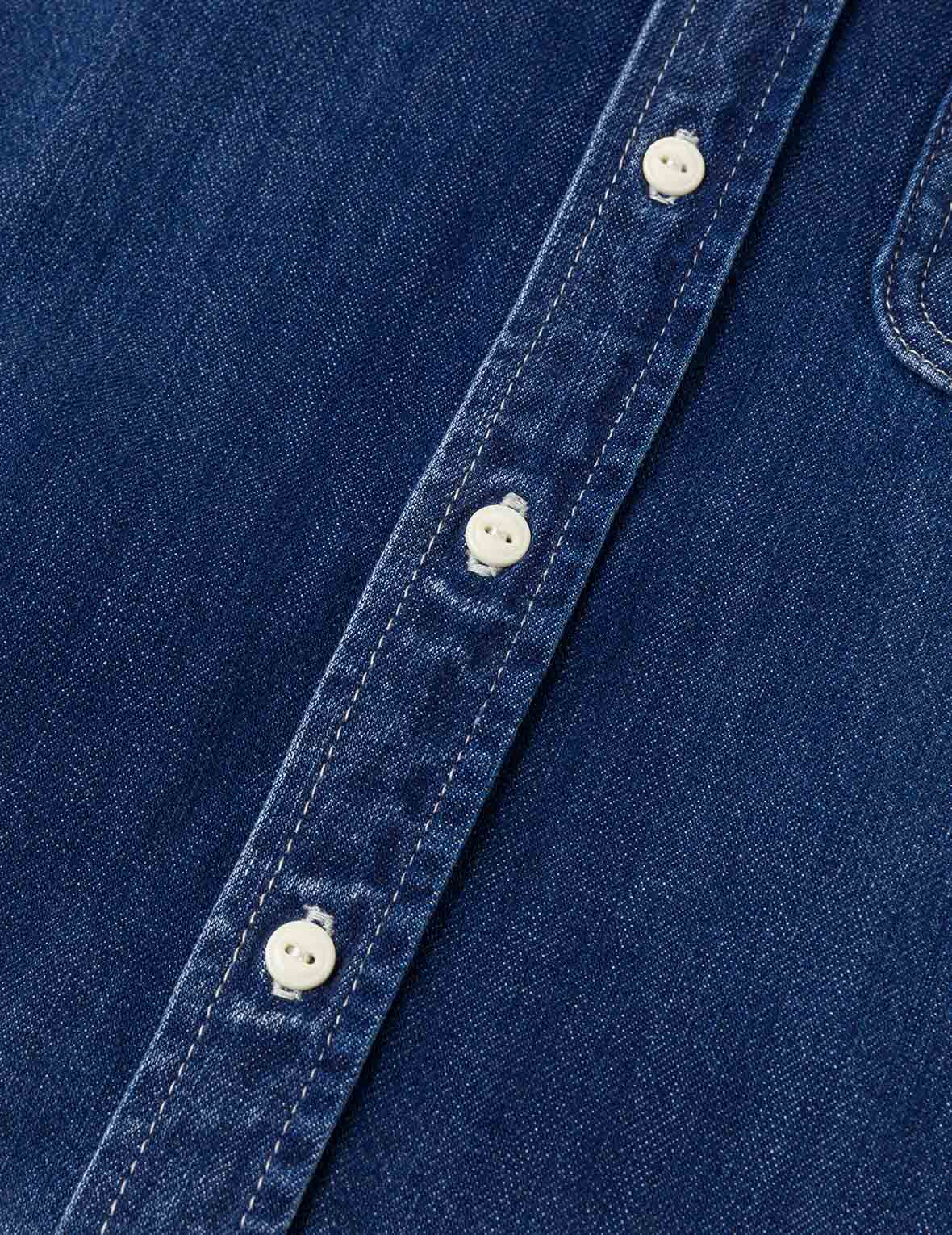 Washed Denim Shirt - Image 10