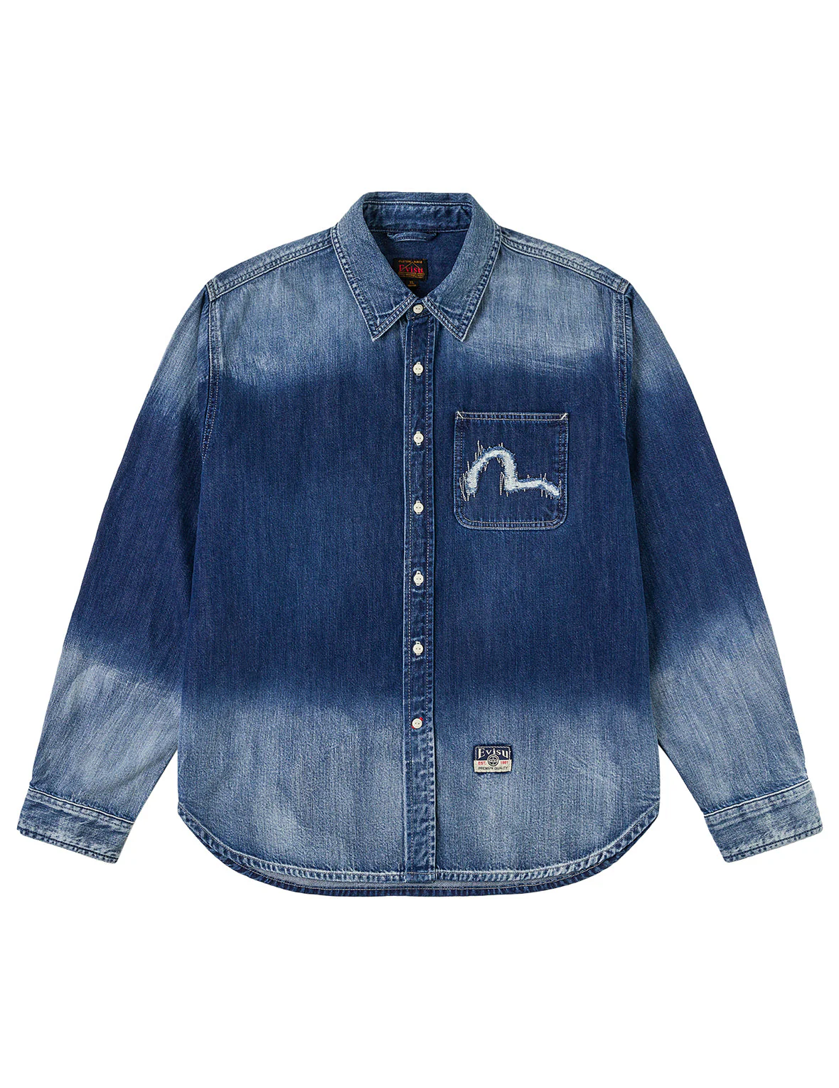 Washed Denim Shirt - Image 12