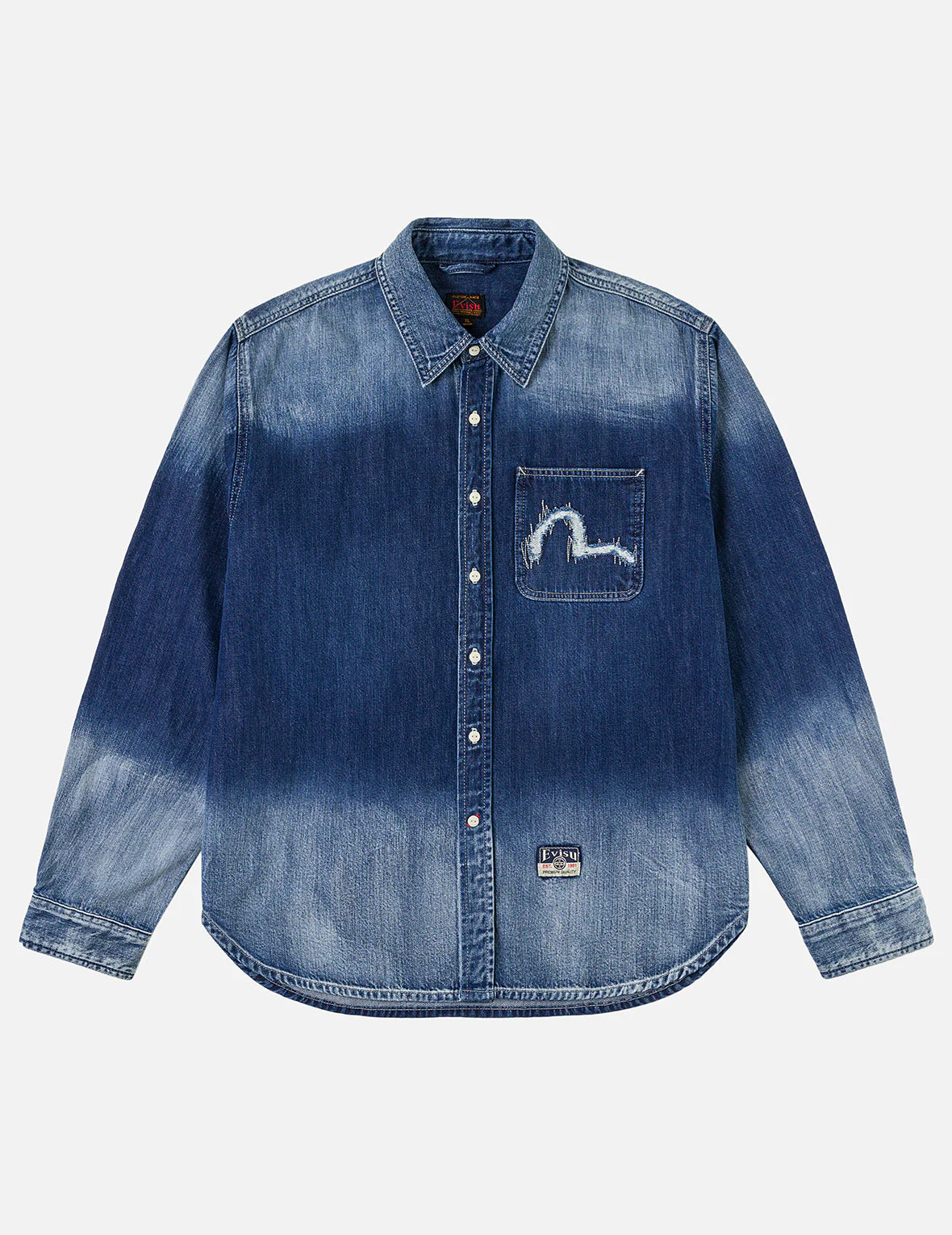 Washed Denim Shirt - Image 3