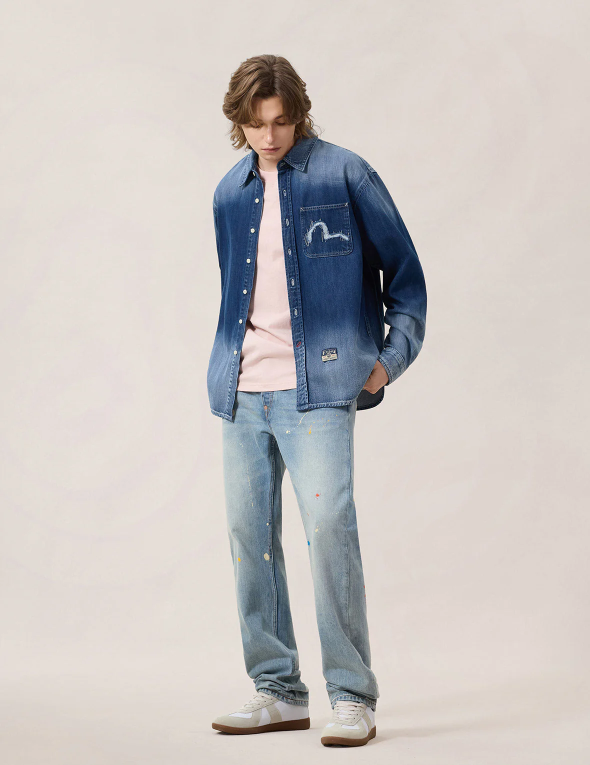 Washed Denim Shirt - Image 5