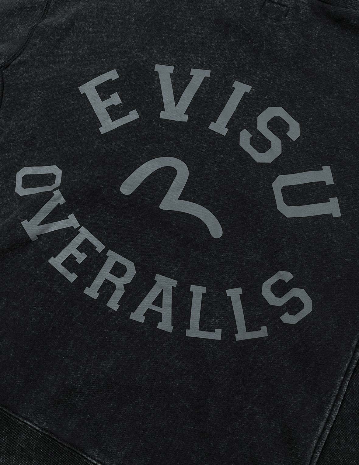 Washed Seagull and Logo Print Relax Fit Hoodie - Image 14