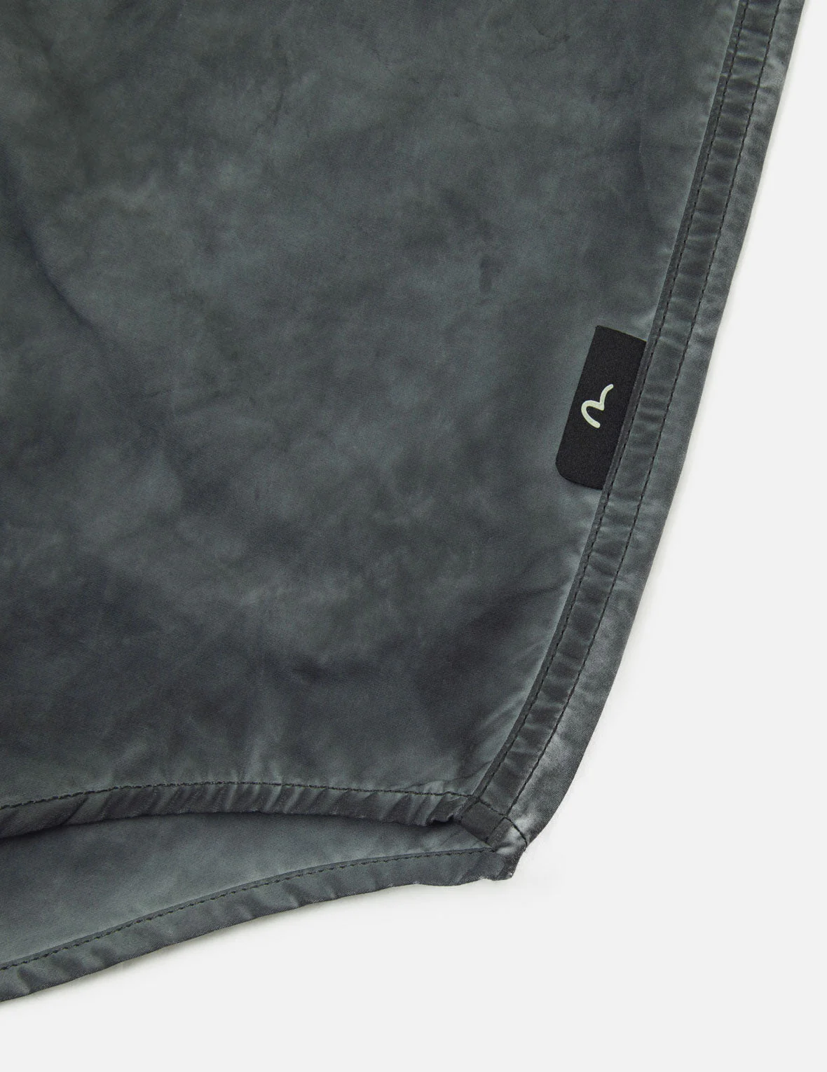 Washed Seagull Embroidery Loose Fit Shirt - Image 23