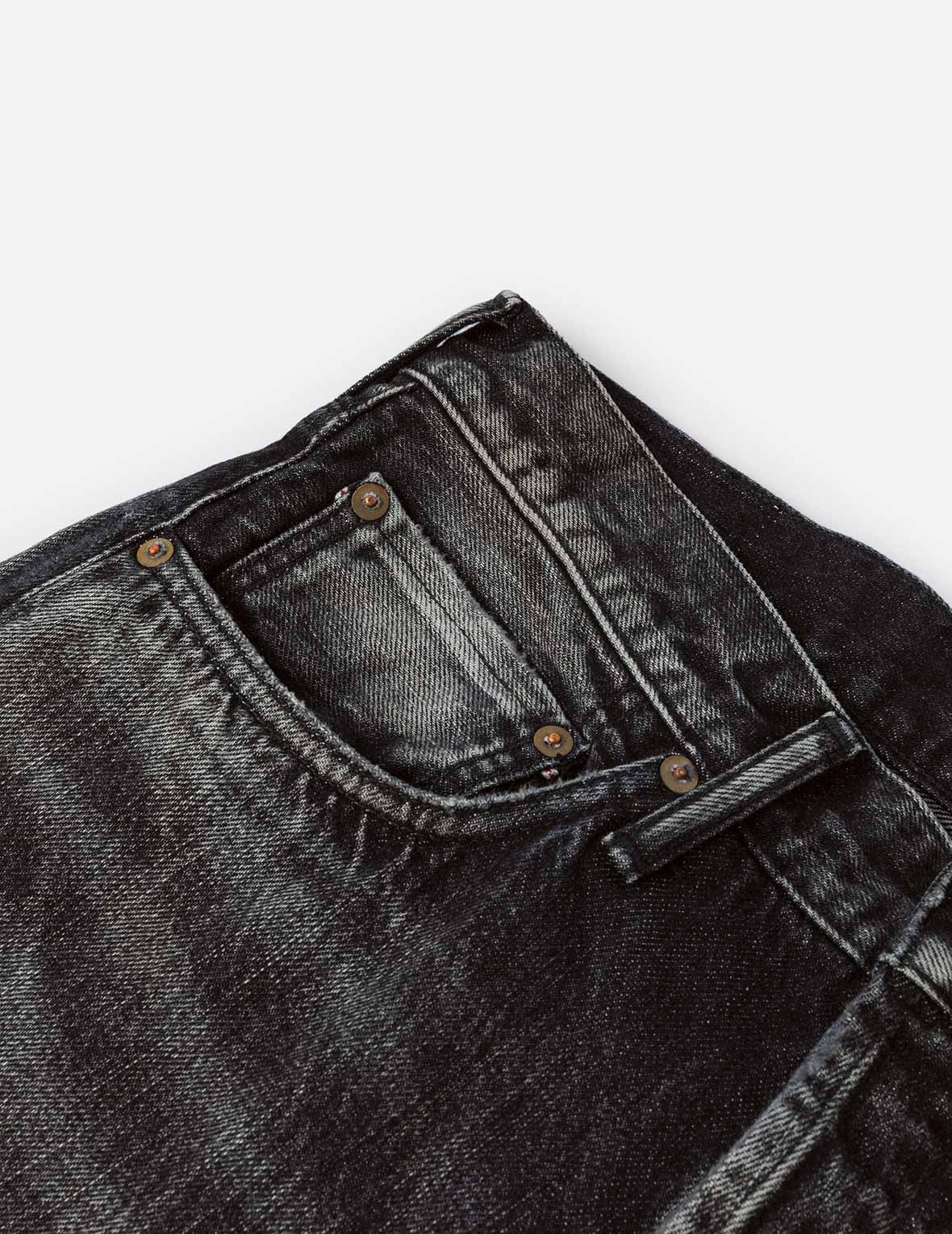 Washed Seagull Print Regular Fit Jeans - Image 22