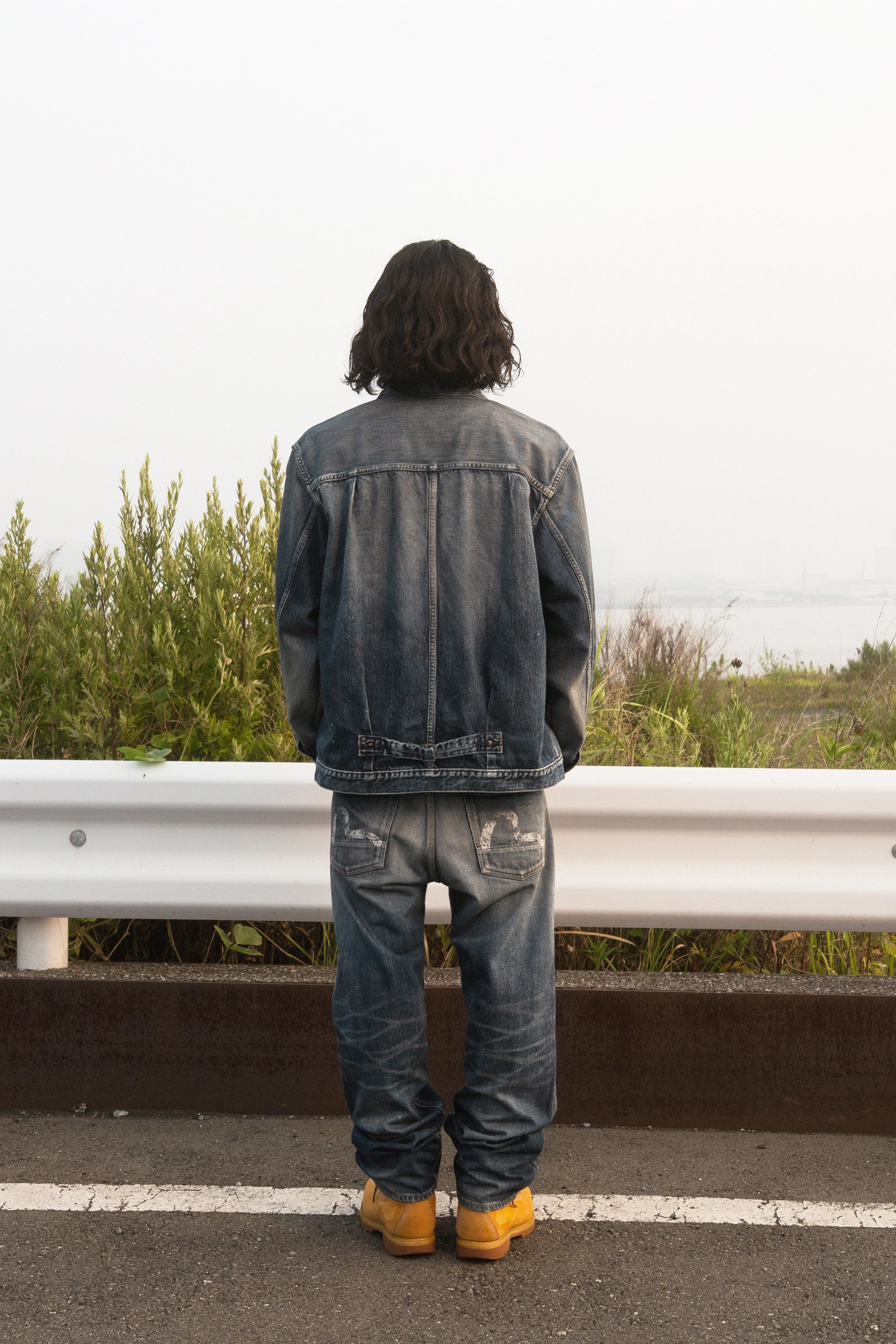 Washed Seagull Print Regular Fit Jeans - Image 31