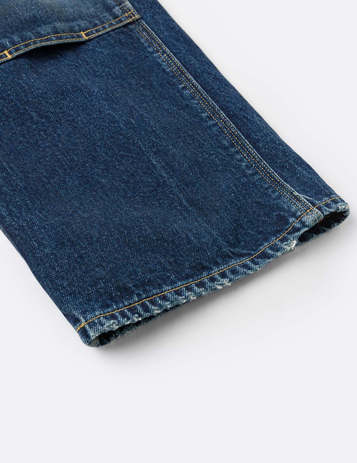 Washed Seagull Print Regular Fit Painter Jeans - Image 32