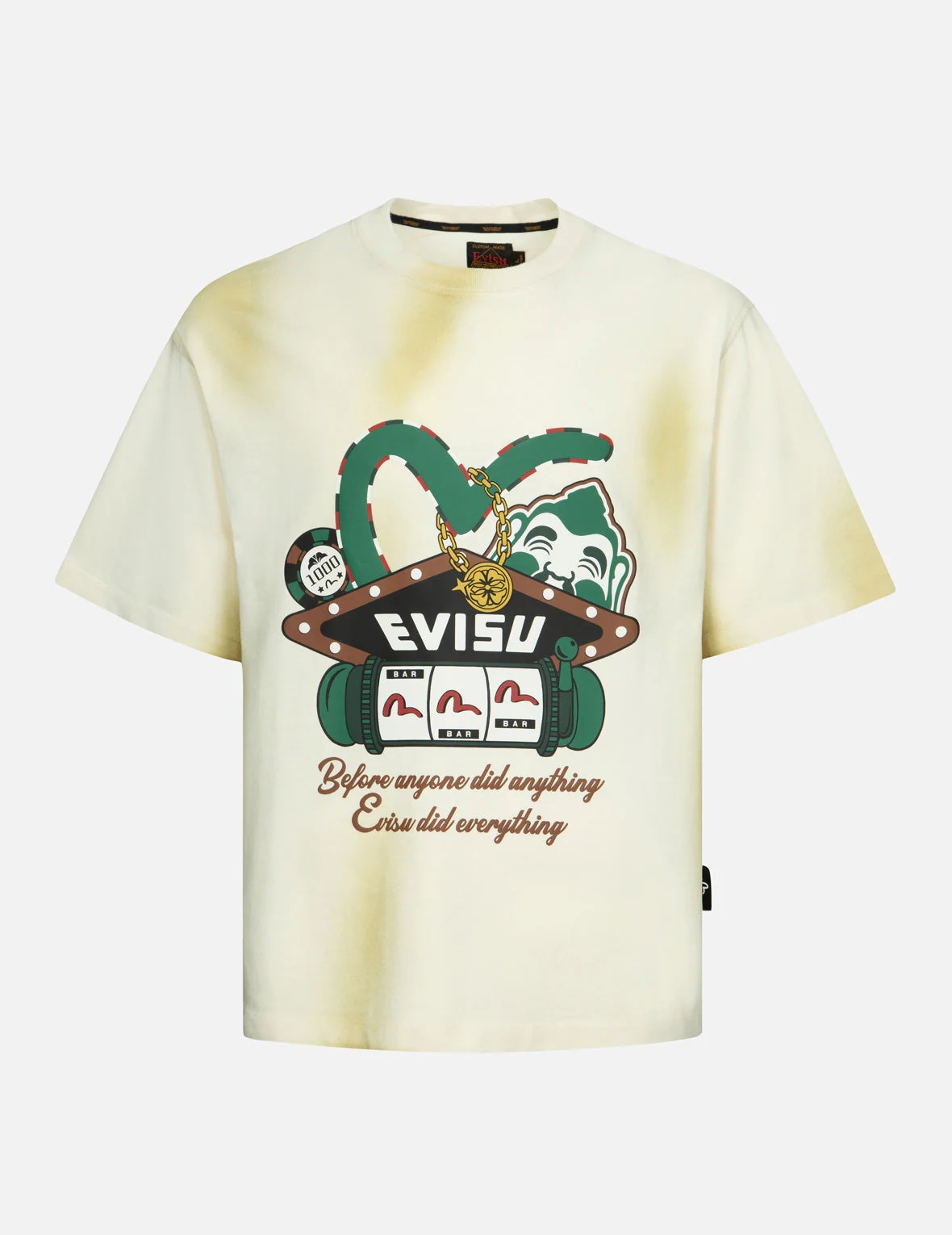 Washed Virtual Vacation Print Relax Fit T-shirt - Image 5