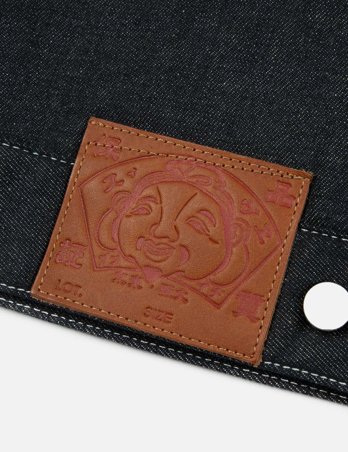 Western Style and Logo Embroidery Denim Jacket - Image 9