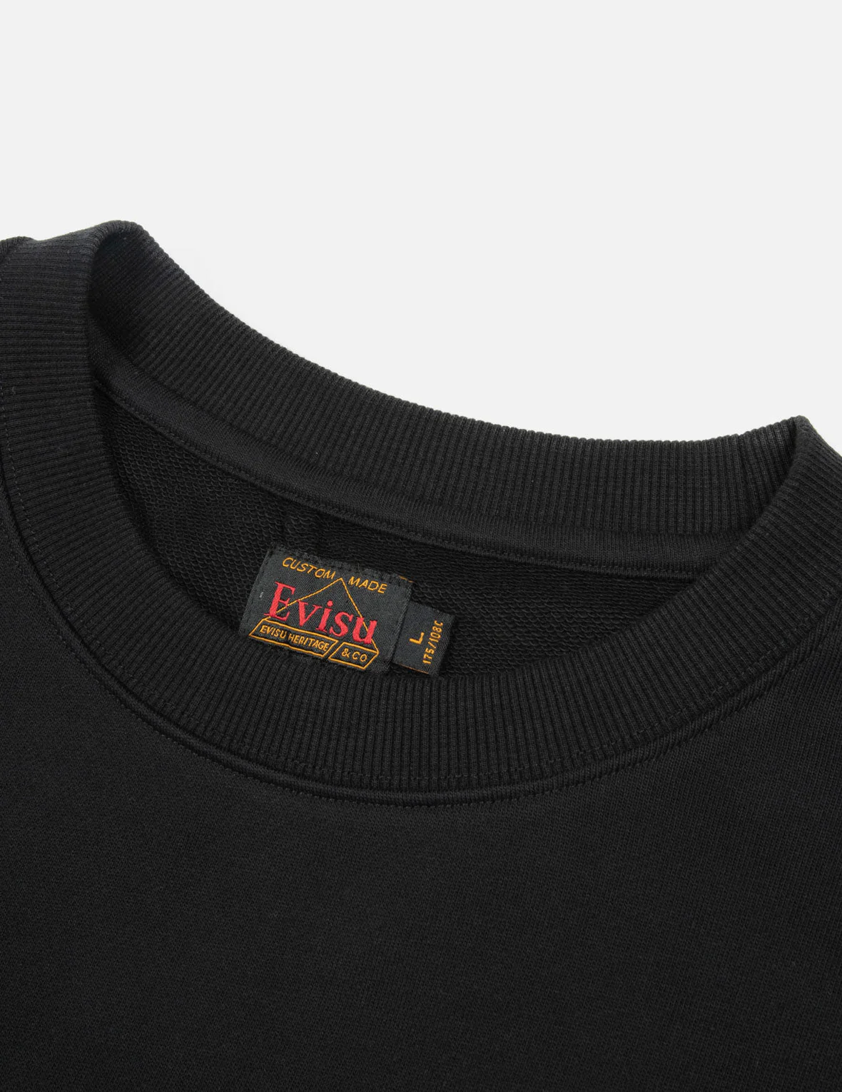 Wheel of Wisdom and Kamon Print Relax Fit Sweatshirt - Image 10