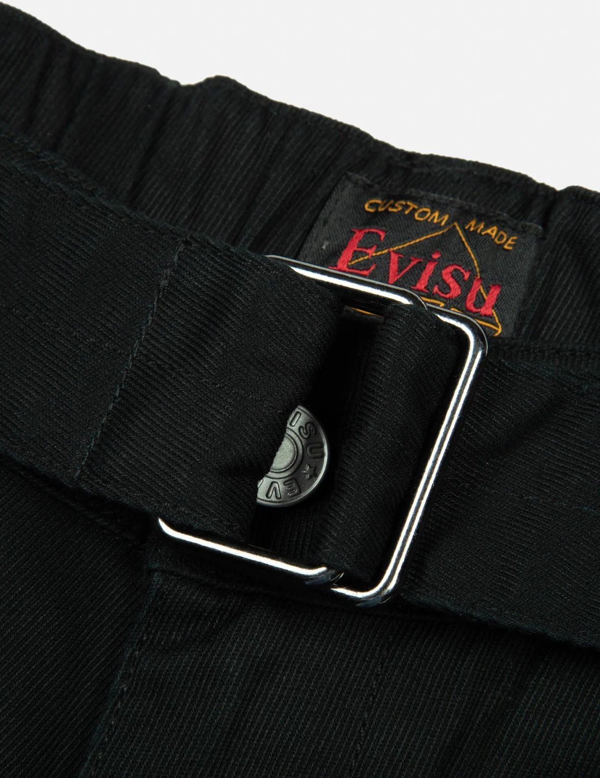 Wheel of Wisdom Embroidery Pocket Wide Leg Woven Pants - Image 10