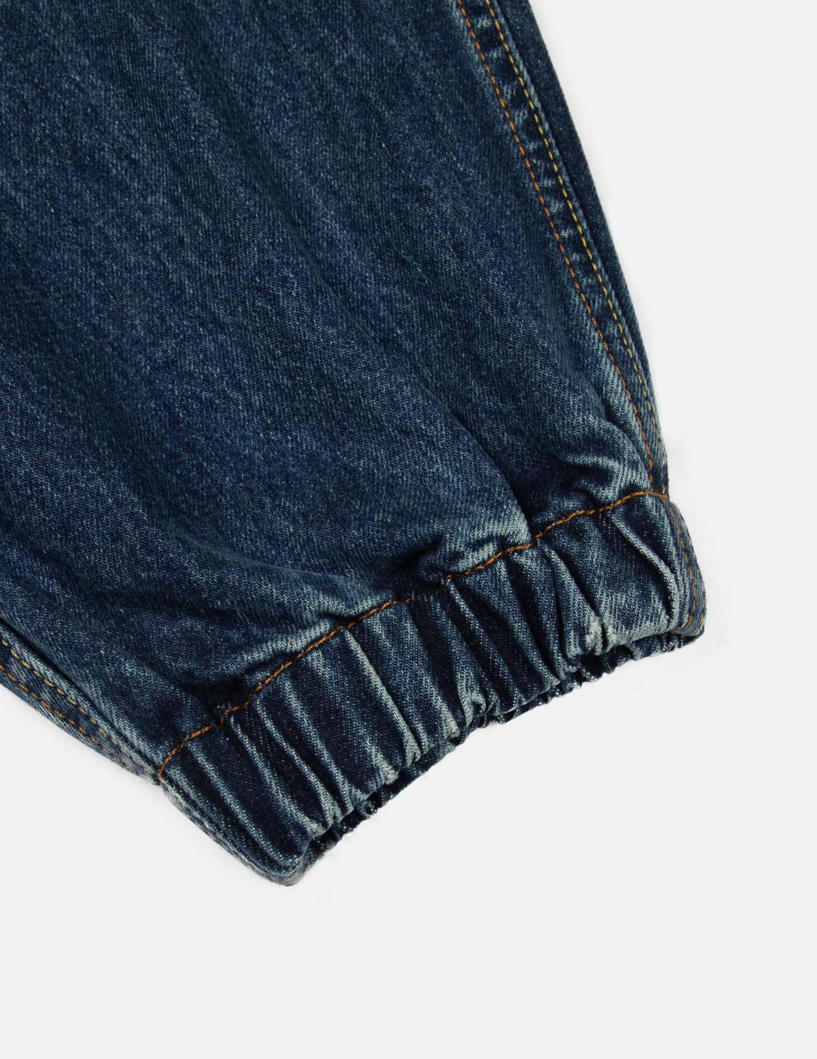 Wheel of Wisdom Print Wide Leg Denim Joggers - Image 11