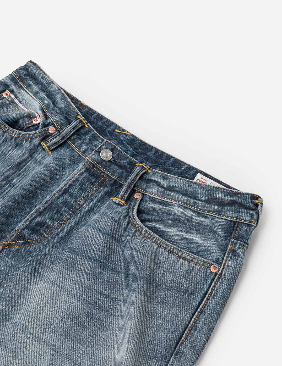 White Seagull Daicock Print Taper Fit Jeans #2017 - Image 9